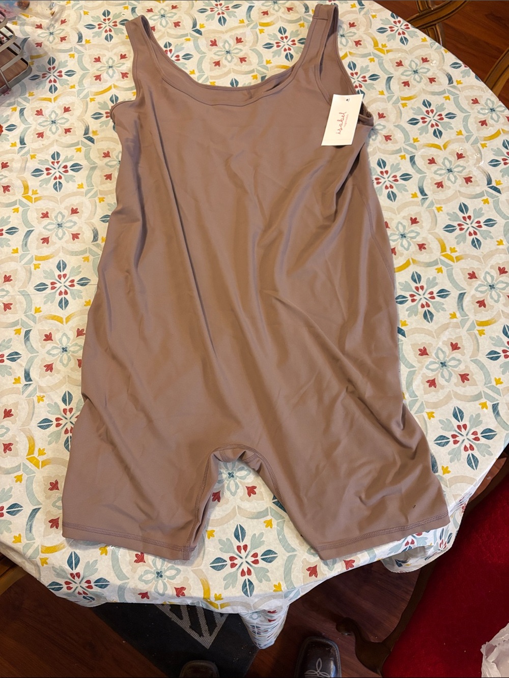 Ingrid & Isabel Mauve Sleeveless Maternity Romper